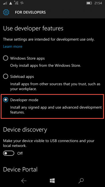 Windows Phone 8.1 Interop Unlock